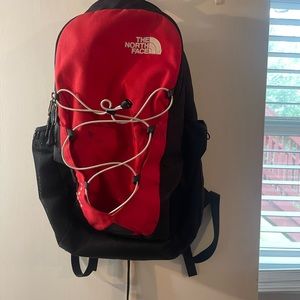 Red North Face Backpack
